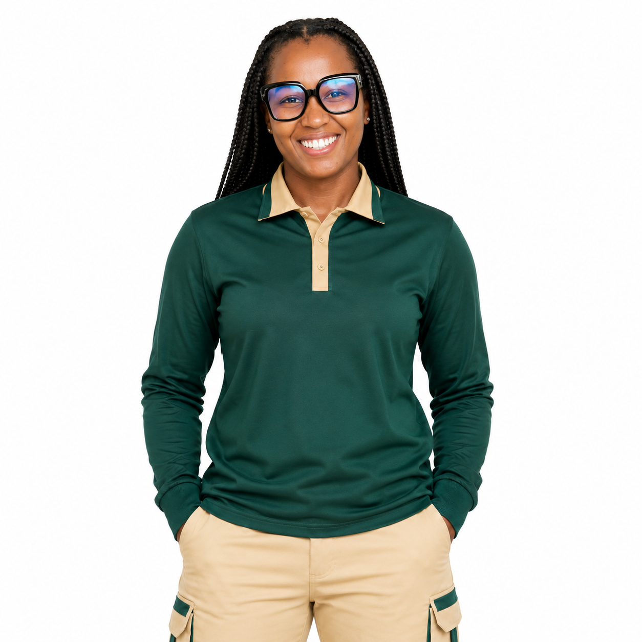 Executive Heritage Golf Shirt - Long Sleeve